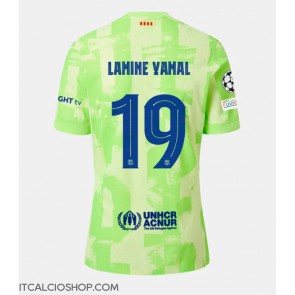 Barcelona Lamine Yamal #19 Terza Maglia 2024-25 Manica Corta